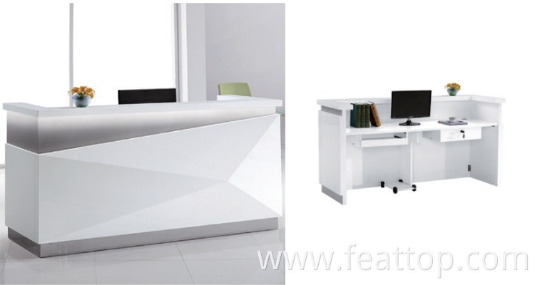 New Style Reception Uniform Design Restaurant Reception Desk Furniture Front Desk